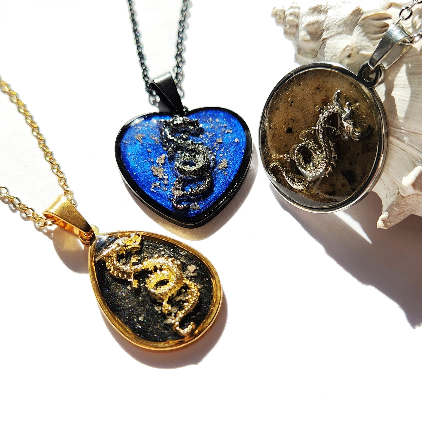The Guardian Flame – Dragon Cremation Pendant