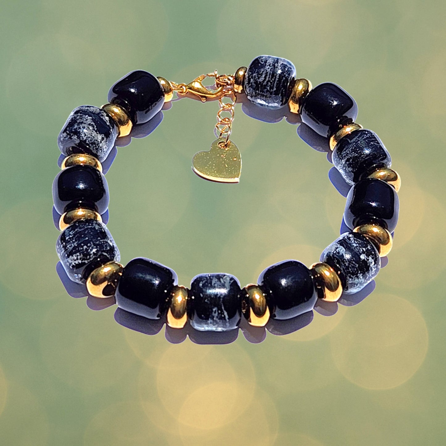Black Memorial Bracelet – Eternal Collection