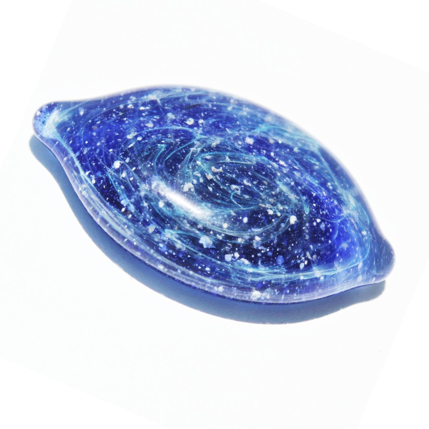 Cremation Touchstone for Ashes – Handmade Glass Memorial Stone