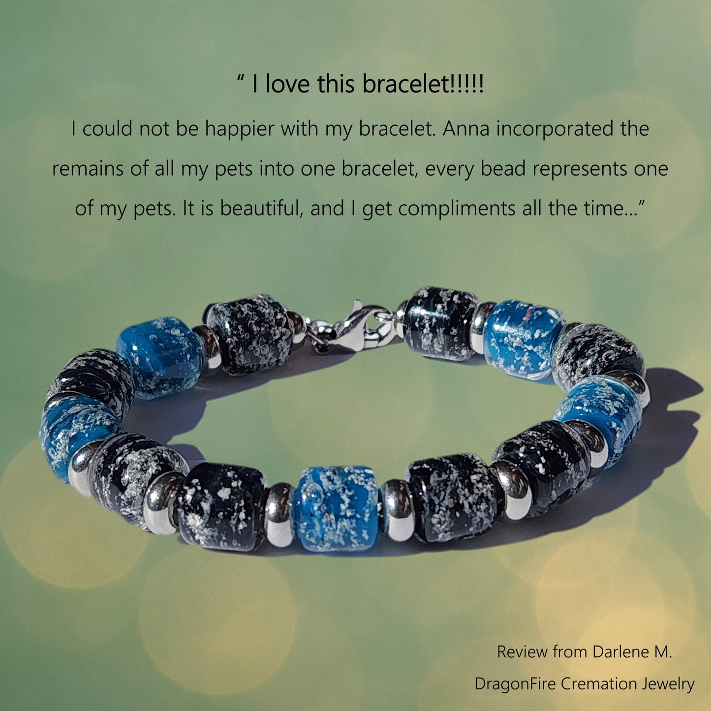 Custom Eternal Urn Bracelet – Personalized Cremation Jewelry