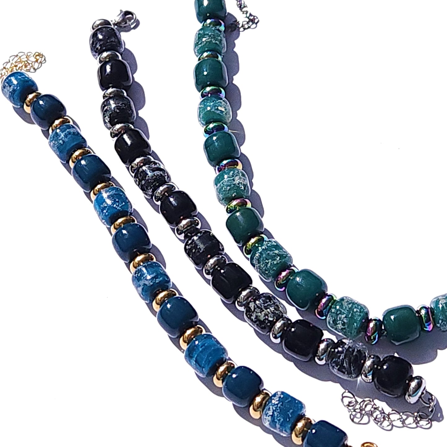 Ocean Blue Memorial Urn Bracelet – Eternal Collection