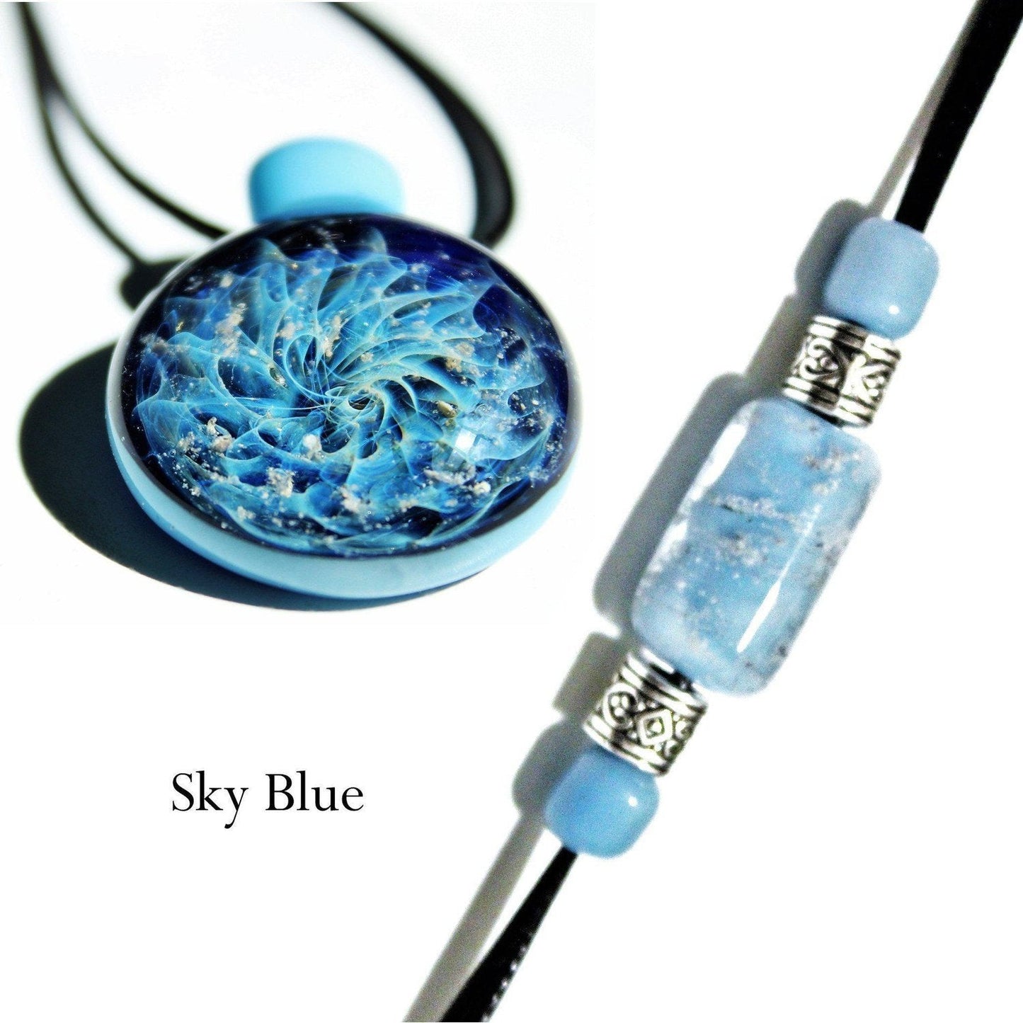 Set - Galaxy Mini pendant and Remember Me bracelet