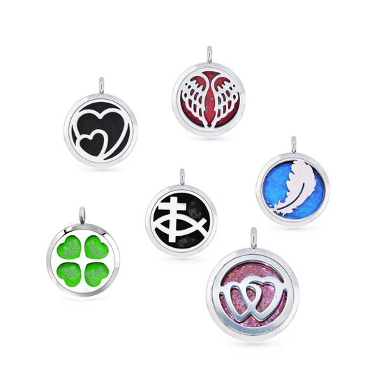 Symbols of Love Cremation Pendants