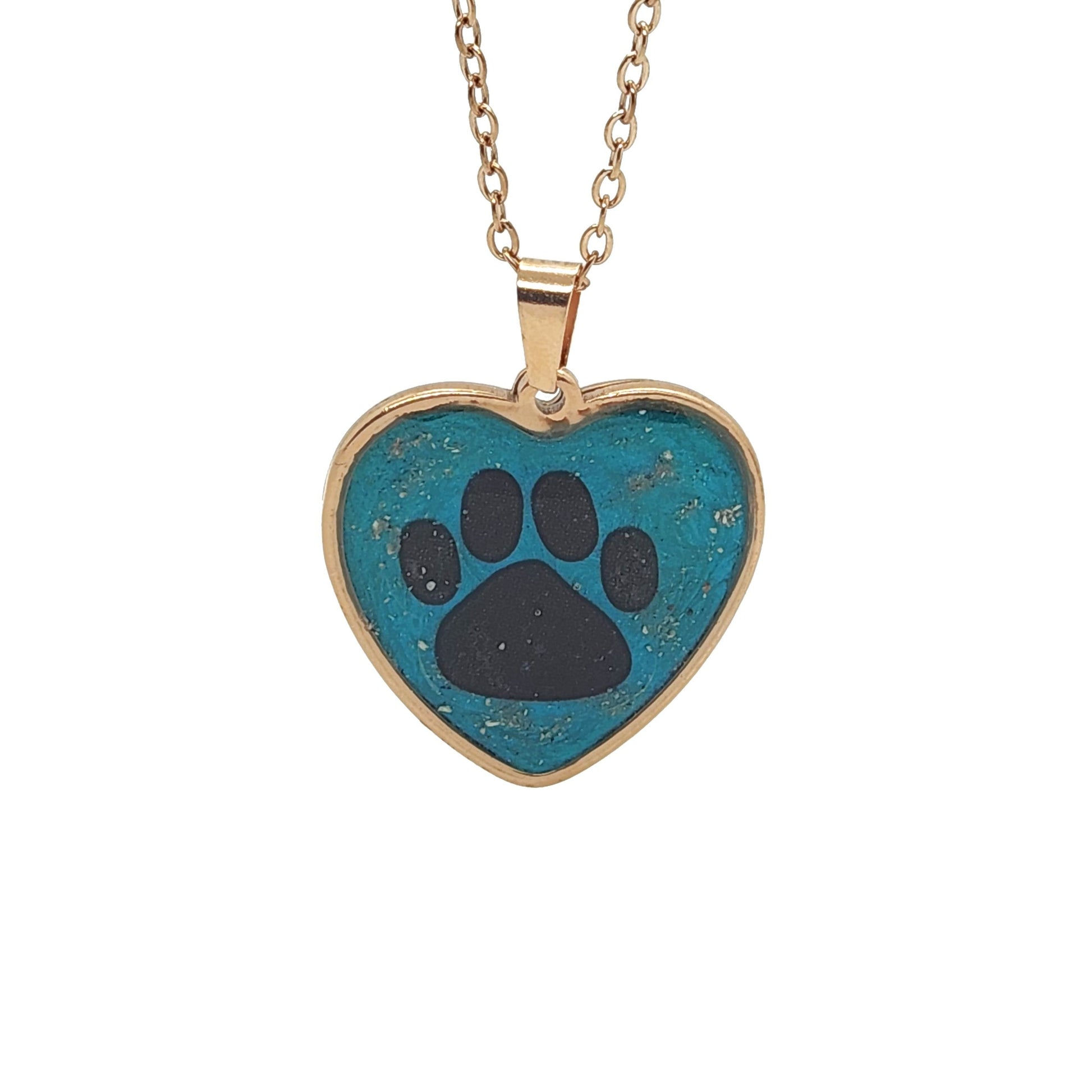 The Paw Print cremation pendant