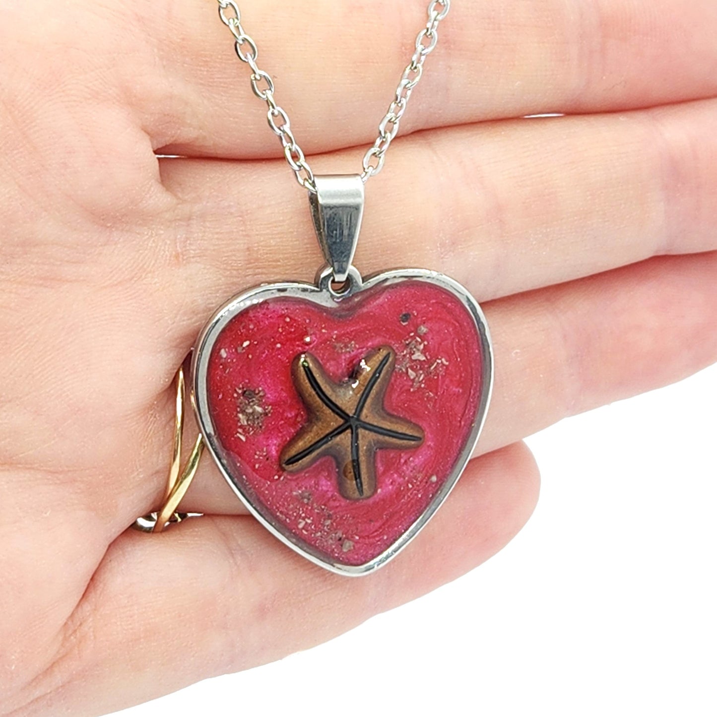 The Starfish Cremation Pendant