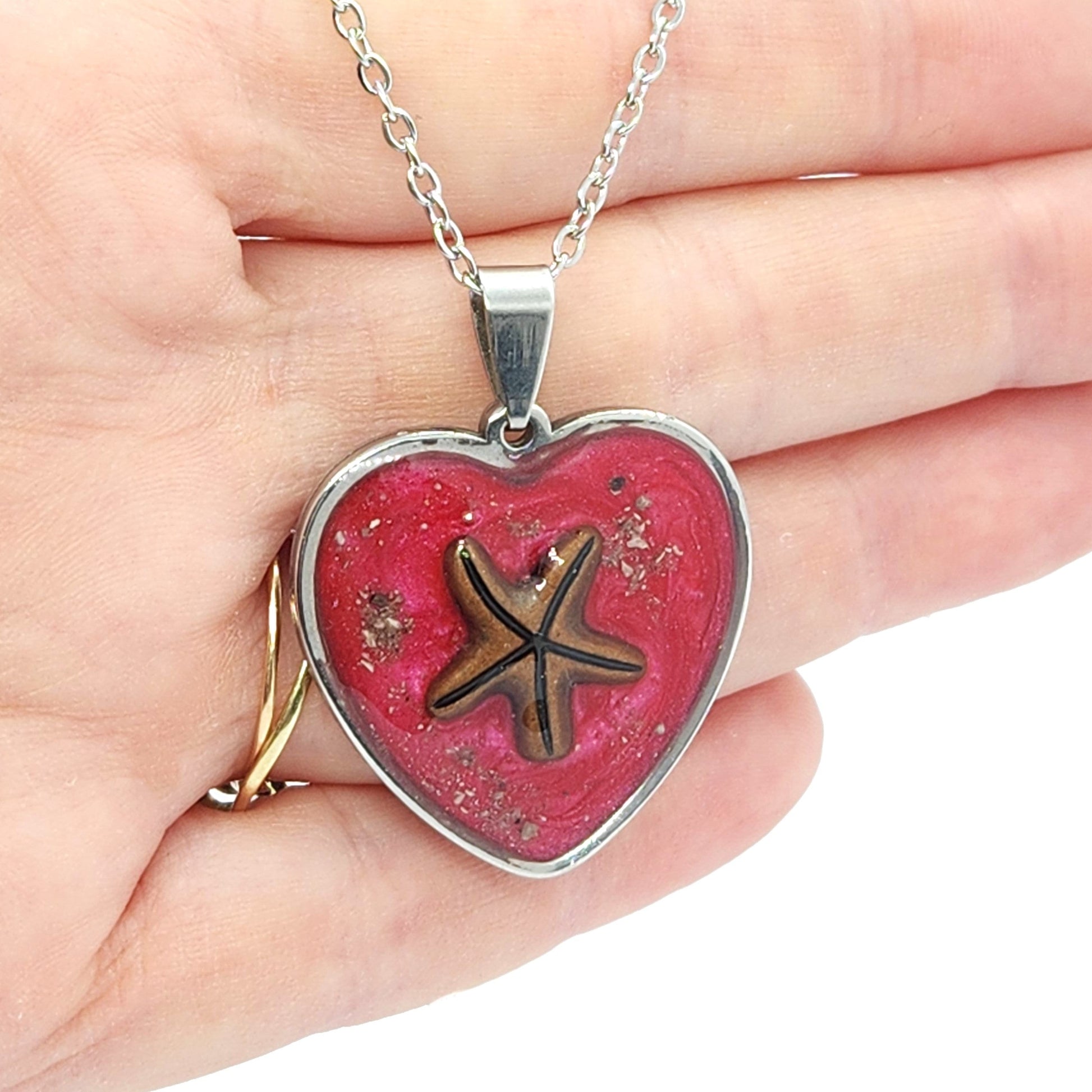 The Starfish Cremation Pendant