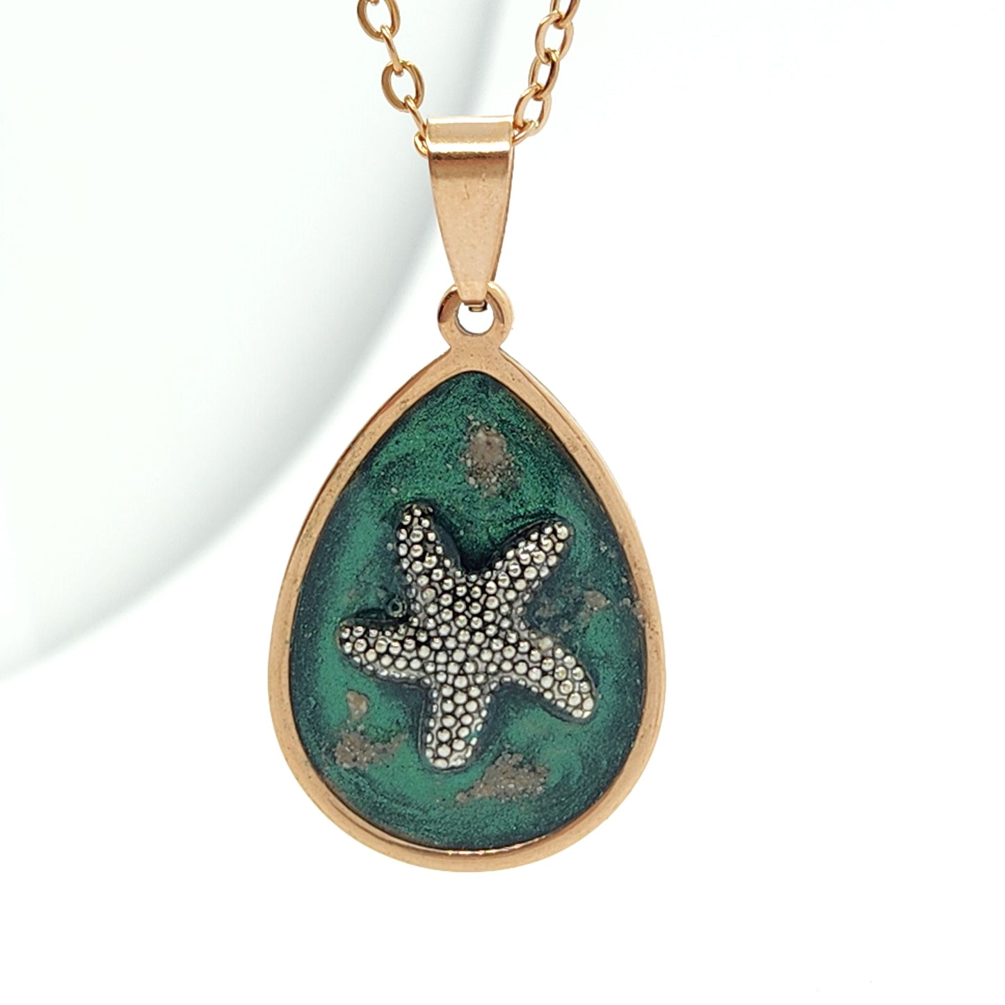 The Starfish Cremation Pendant