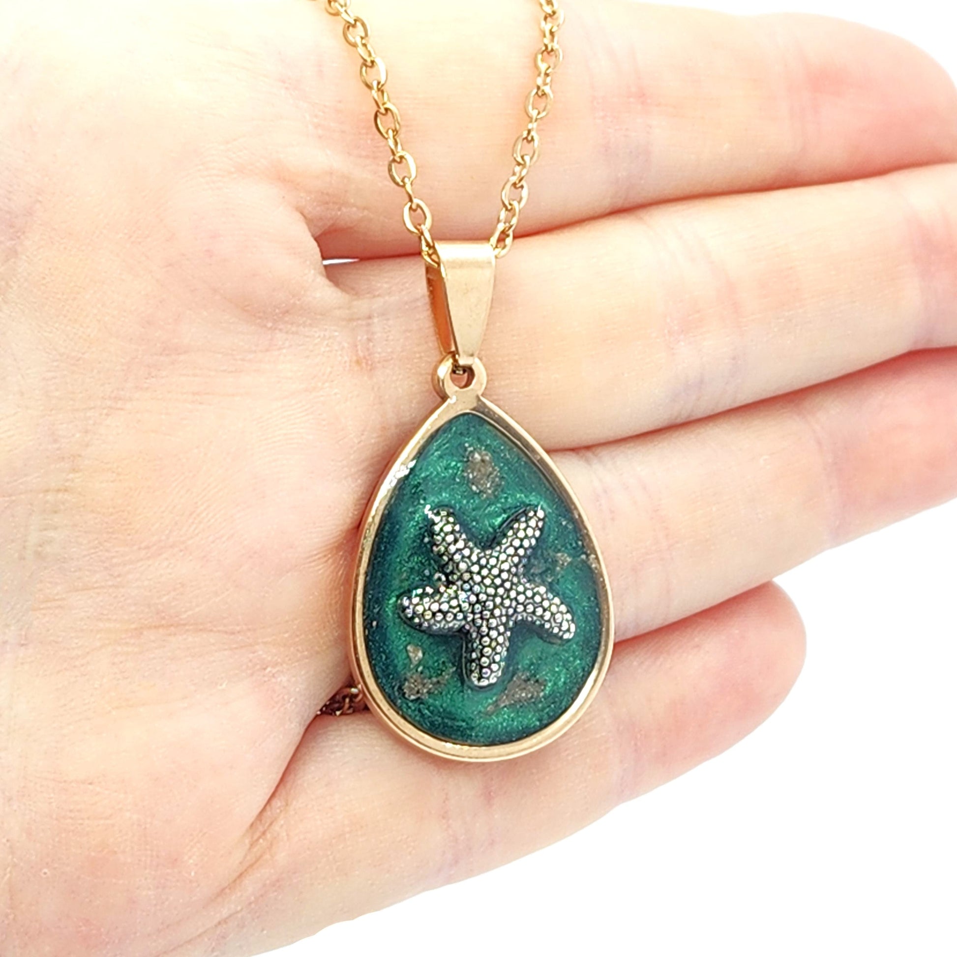 The Starfish Cremation Pendant