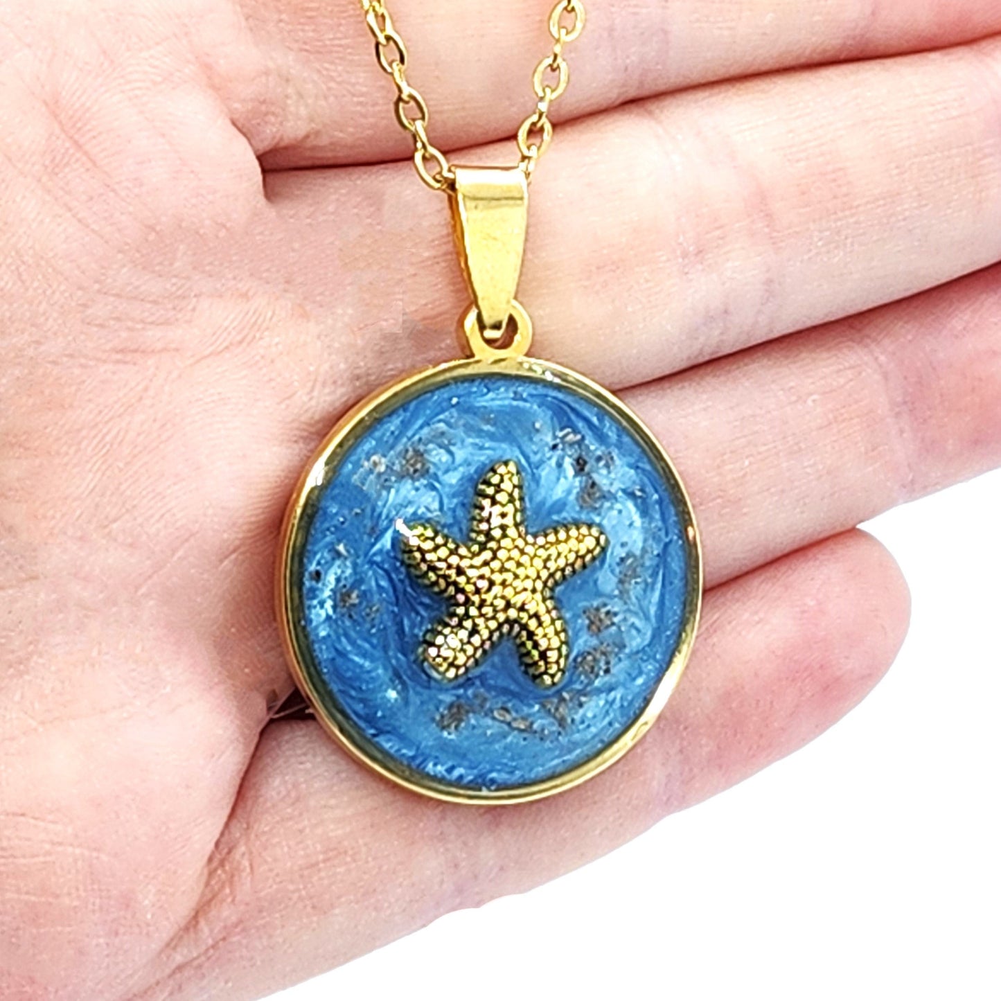 The Starfish Cremation Pendant