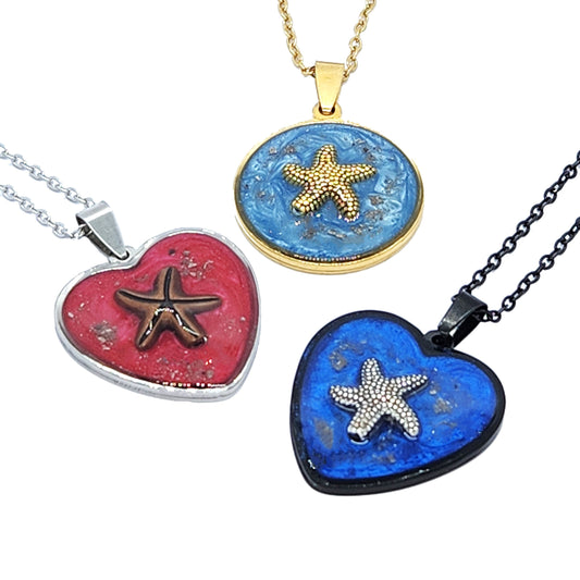 The Starfish Cremation Pendant