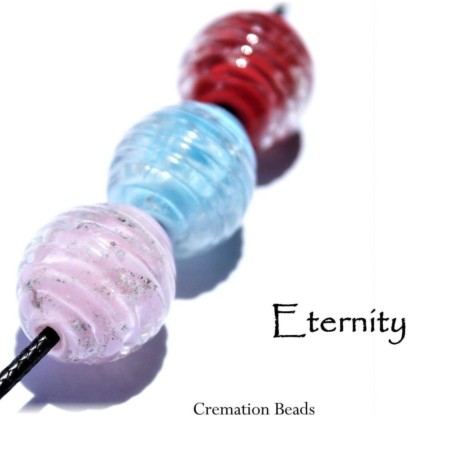 Eternity Beads - Glass Cremation Beads-Beads-DragonFire Glass-DragonFire Cremation Jewelry