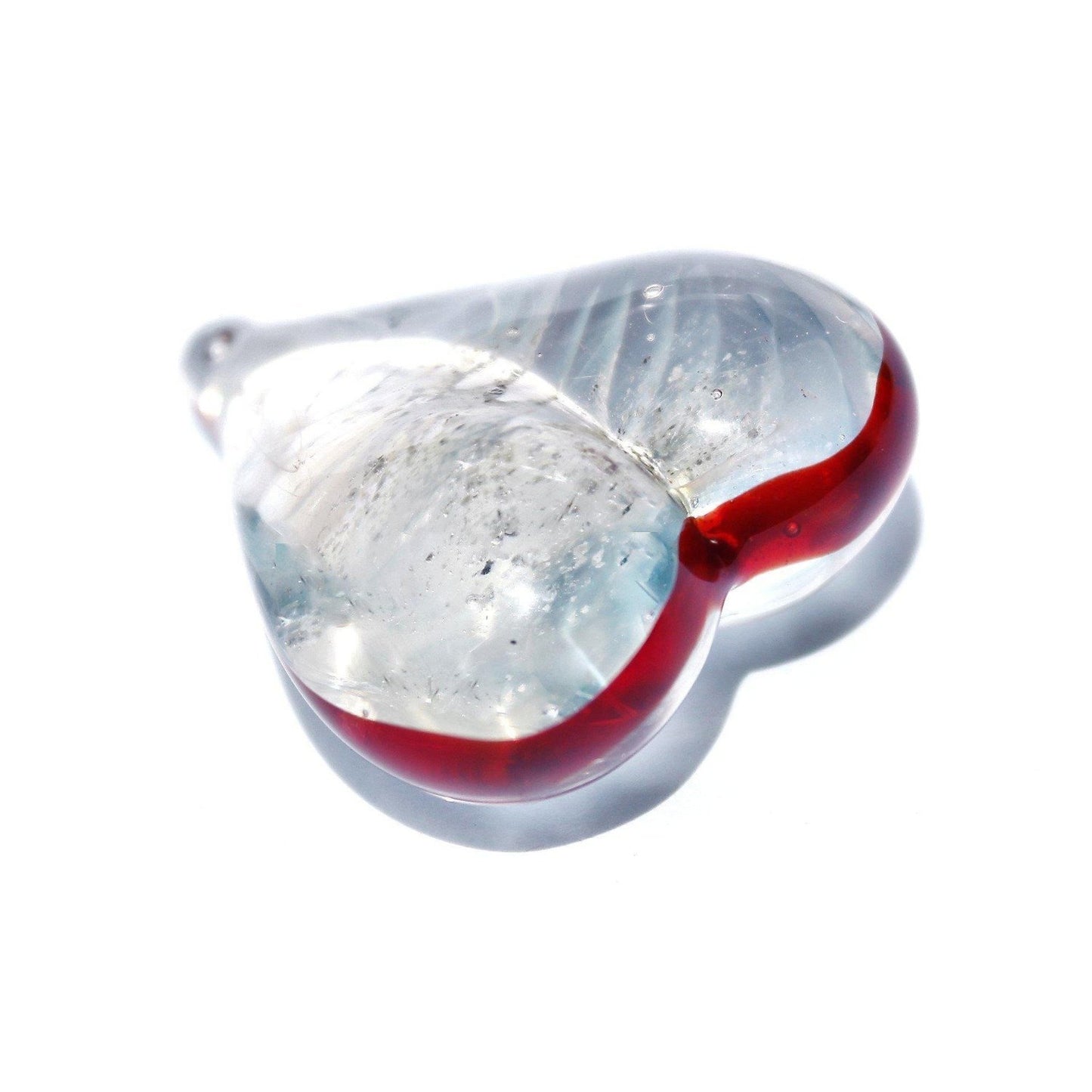 Always in My Heart - Cremation Stones-glass stones-DragonFire Glass-Ruby Red-DragonFire Cremation Jewelry