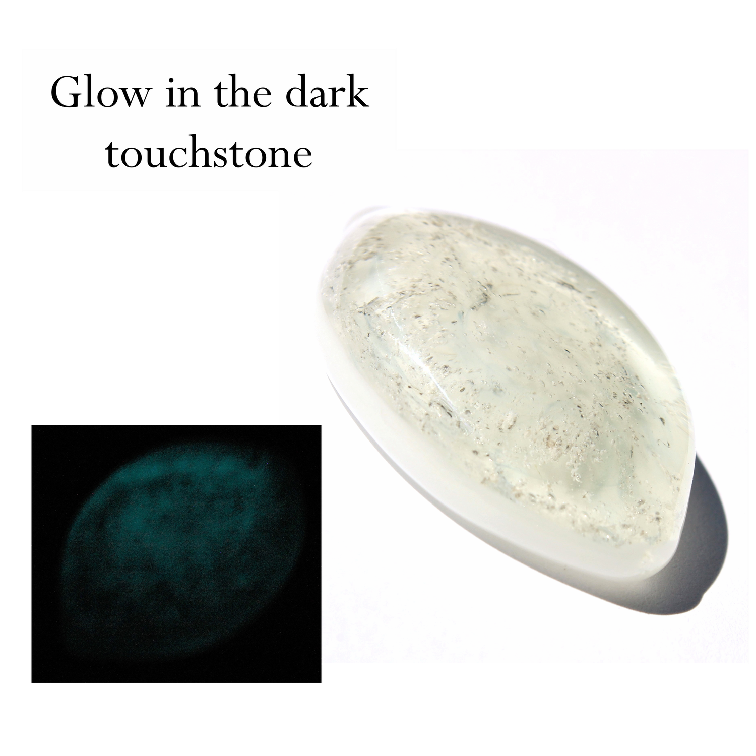 Galaxy Stone - Glass Cremation Touchstone