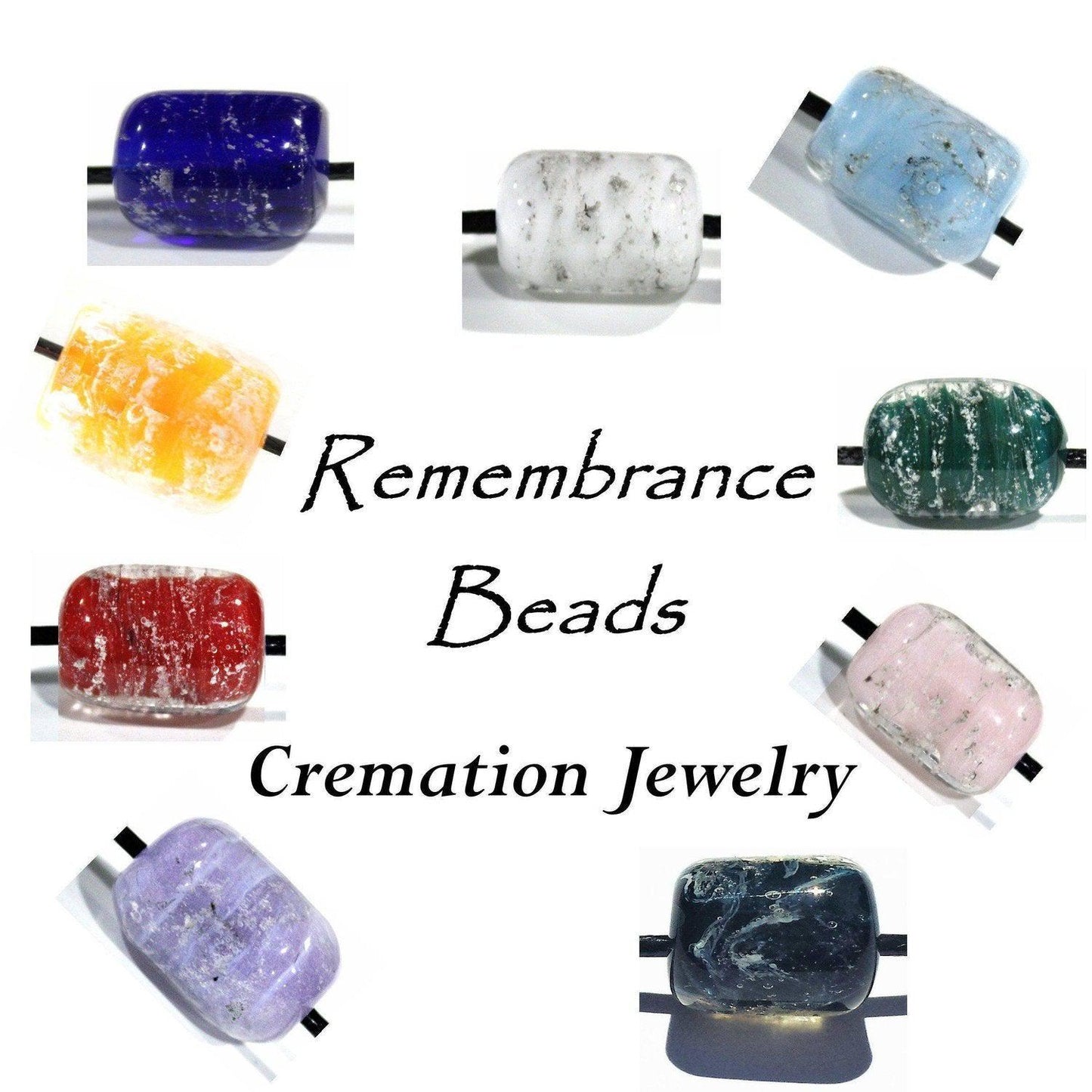 Remembrance Beads - Glass Cremation Beads
