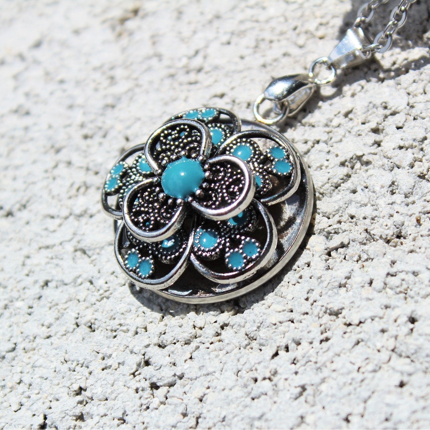 The Flower - Cremation Pendant