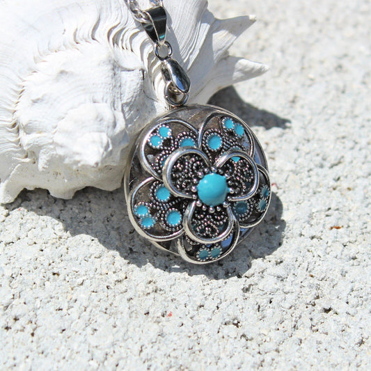 The Flower - Cremation Pendant